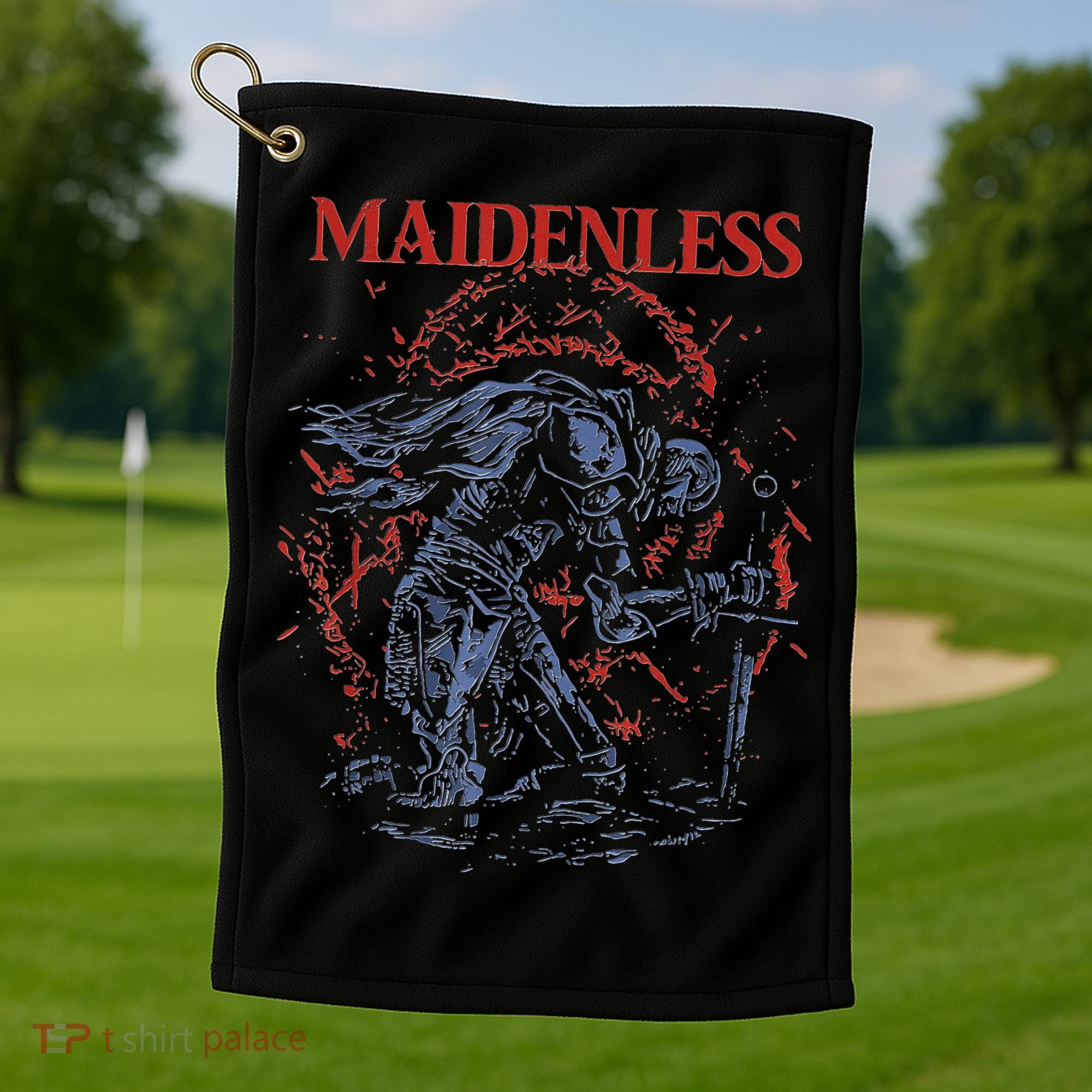 Maidenless Golf Towel