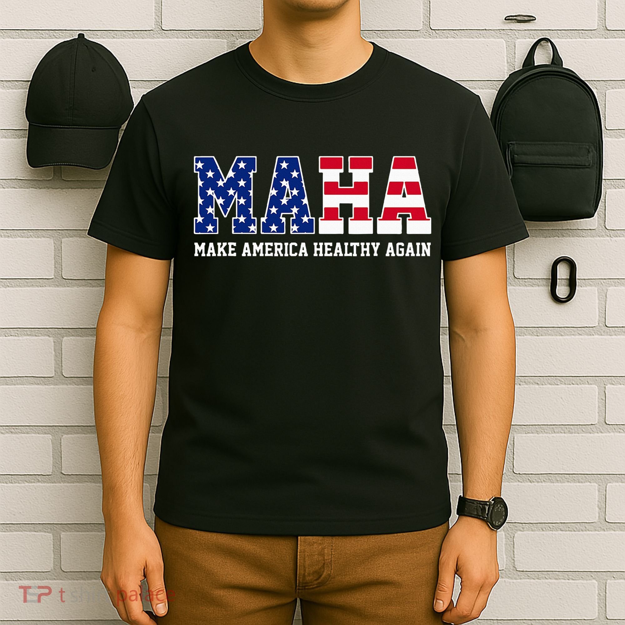 Maha Make America Healthy Again Us Patriotic T-Shirt