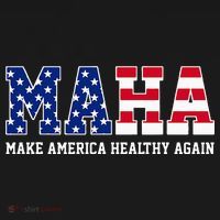 Maha Make America Healthy Again Us Patriotic T-Shirt thumb 7