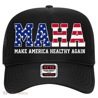 Maha Make America Healthy Again Us Patriotic Hat