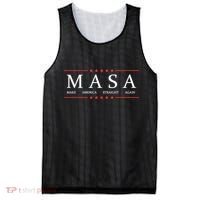 MASA Make America Straight Again Mesh Reversible Basketball Jersey Tank thumb 0