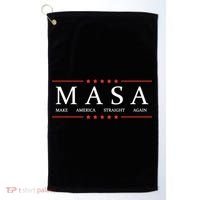 MASA Make America Straight Again Golf Towel thumb 0