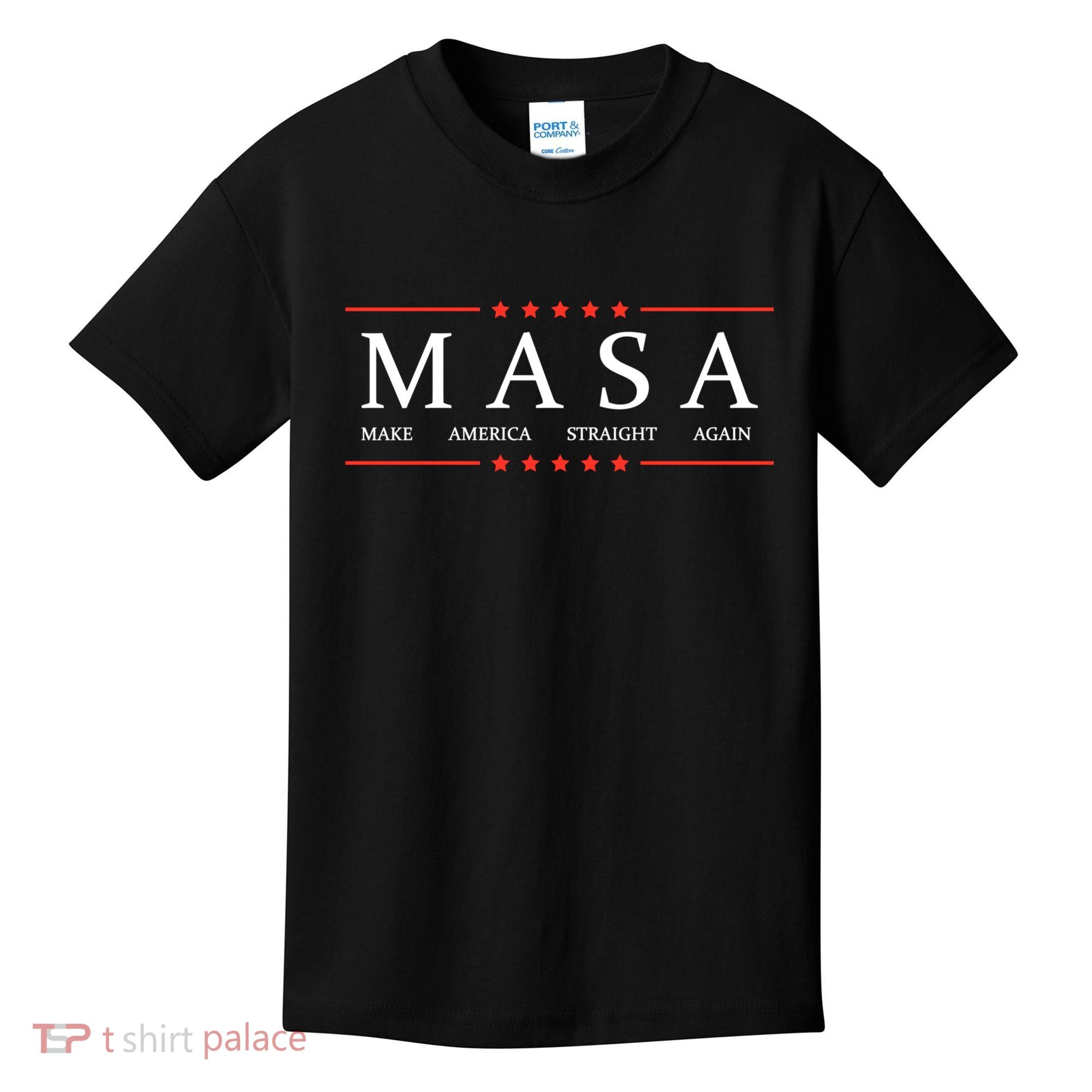 MASA Make America Straight Again Kids T-Shirt