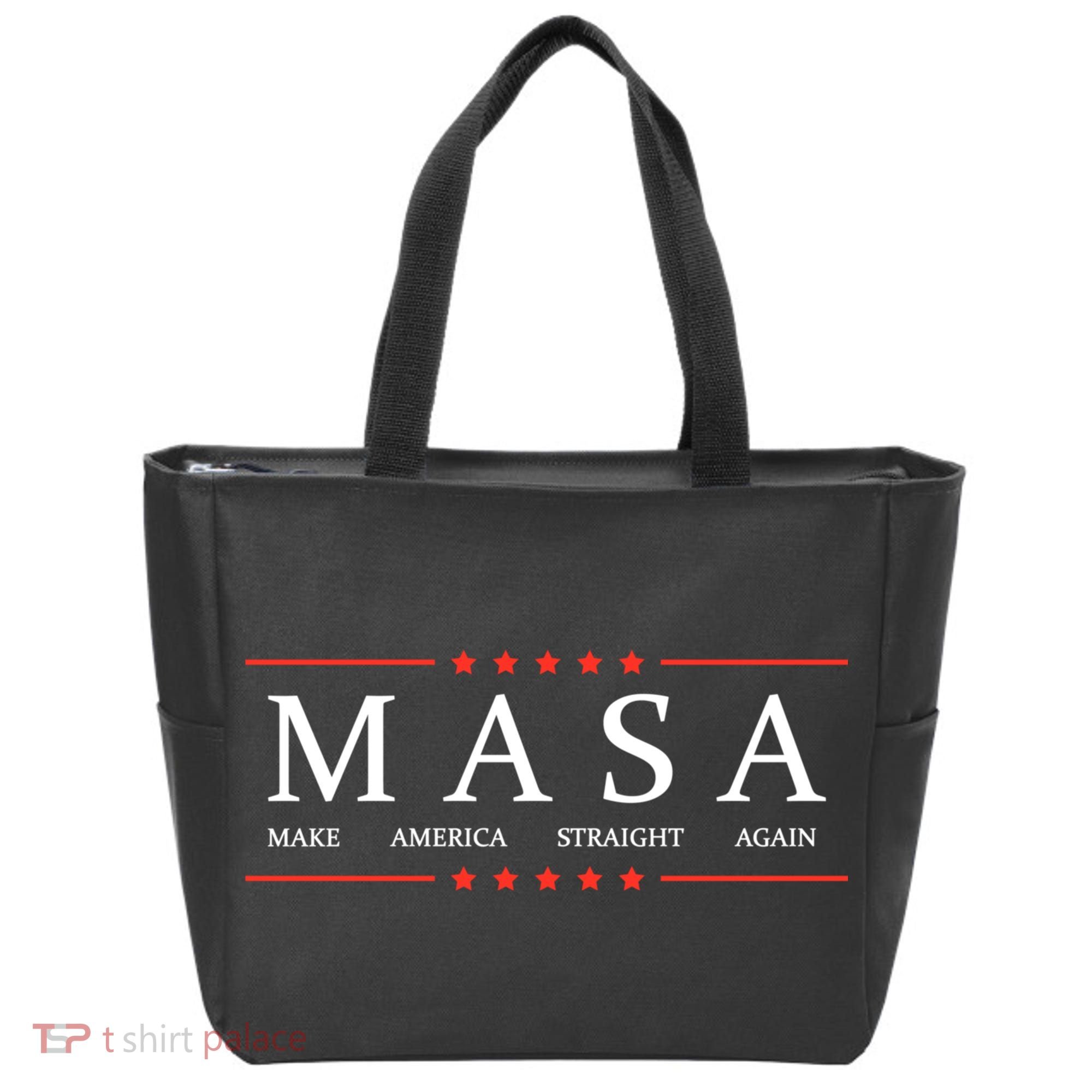 MASA Make America Straight Again Tote Bag