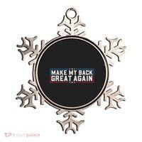 Make My Back Great Again Funny Back Surgery Recovery Ornament thumb 0