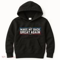 Make My Back Great Again Funny Back Surgery Recovery Kids Hoodie thumb 0