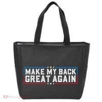 Make My Back Great Again Funny Back Surgery Recovery Tote Bag thumb 0