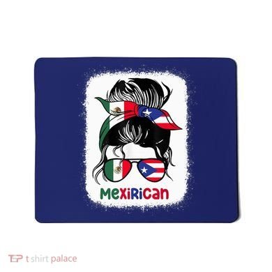 Mexirican Messy Bun Half Puerto Rican And Half Mexican Mousepad