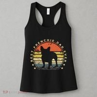 Men Men Best Frenchie Dad Ever Daddy French Bulldog Dog Lover Women's Tank Top thumb 3
