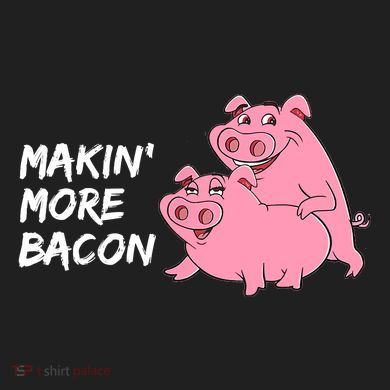 Makin' More Bacon 7 Panel Mesh Trucker Snapback Hat