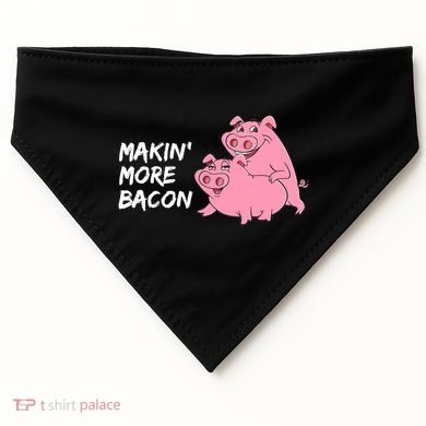 Makin' More Bacon USA-Made Doggie Bandana