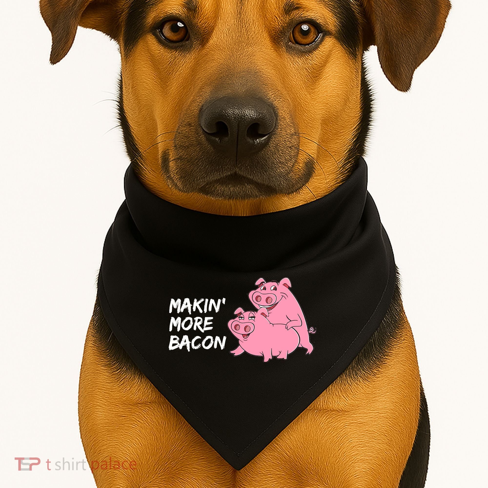Makin' More Bacon USA-Made Doggie Bandana