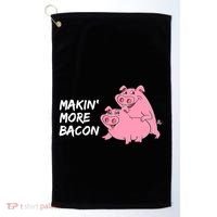 Makin' More Bacon Golf Towel thumb 0