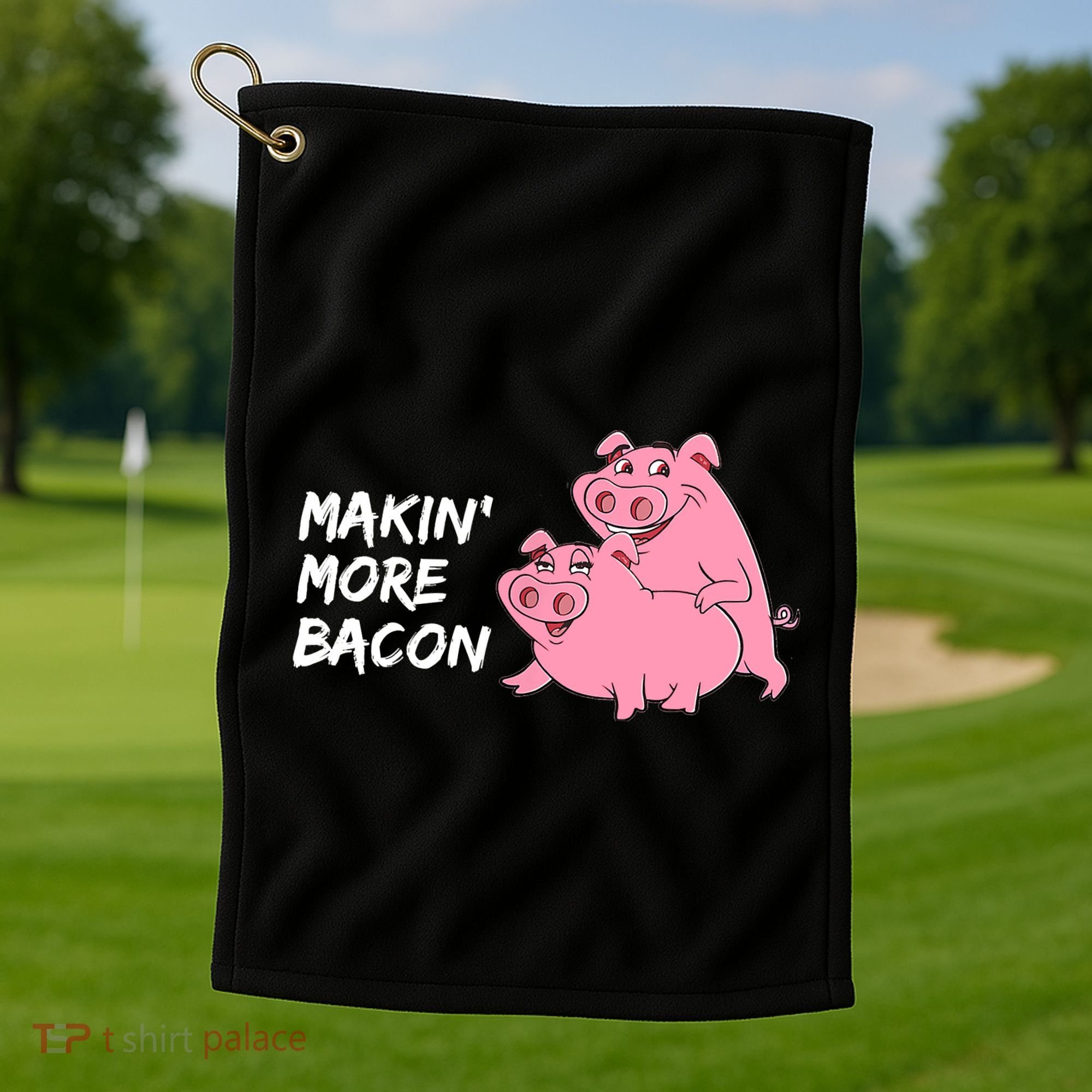 Makin' More Bacon Golf Towel