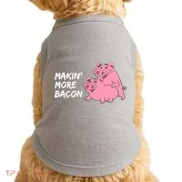 Makin' More Bacon Doggie Tank thumb 0