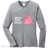 Makin' More Bacon Women's Long Sleeve Shirt thumb 0