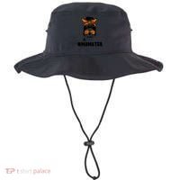 Momster Messy Bun Cute Halloween Bucket Hat thumb 0