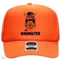 Momster Messy Bun Cute Halloween Hat thumb 0