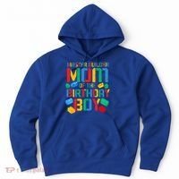 Mom Master Builder Building Bricks Blocks Family Parents Great Gift Hoodie thumb 0