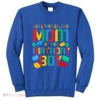 Mom Master Builder Building Bricks Blocks Family Parents Great Gift Sweatshirt thumb 0