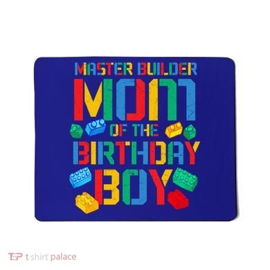 Mom Master Builder Building Bricks Blocks Family Parents Great Gift Mousepad
