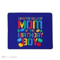 Mom Master Builder Building Bricks Blocks Family Parents Great Gift Mousepad thumb 0