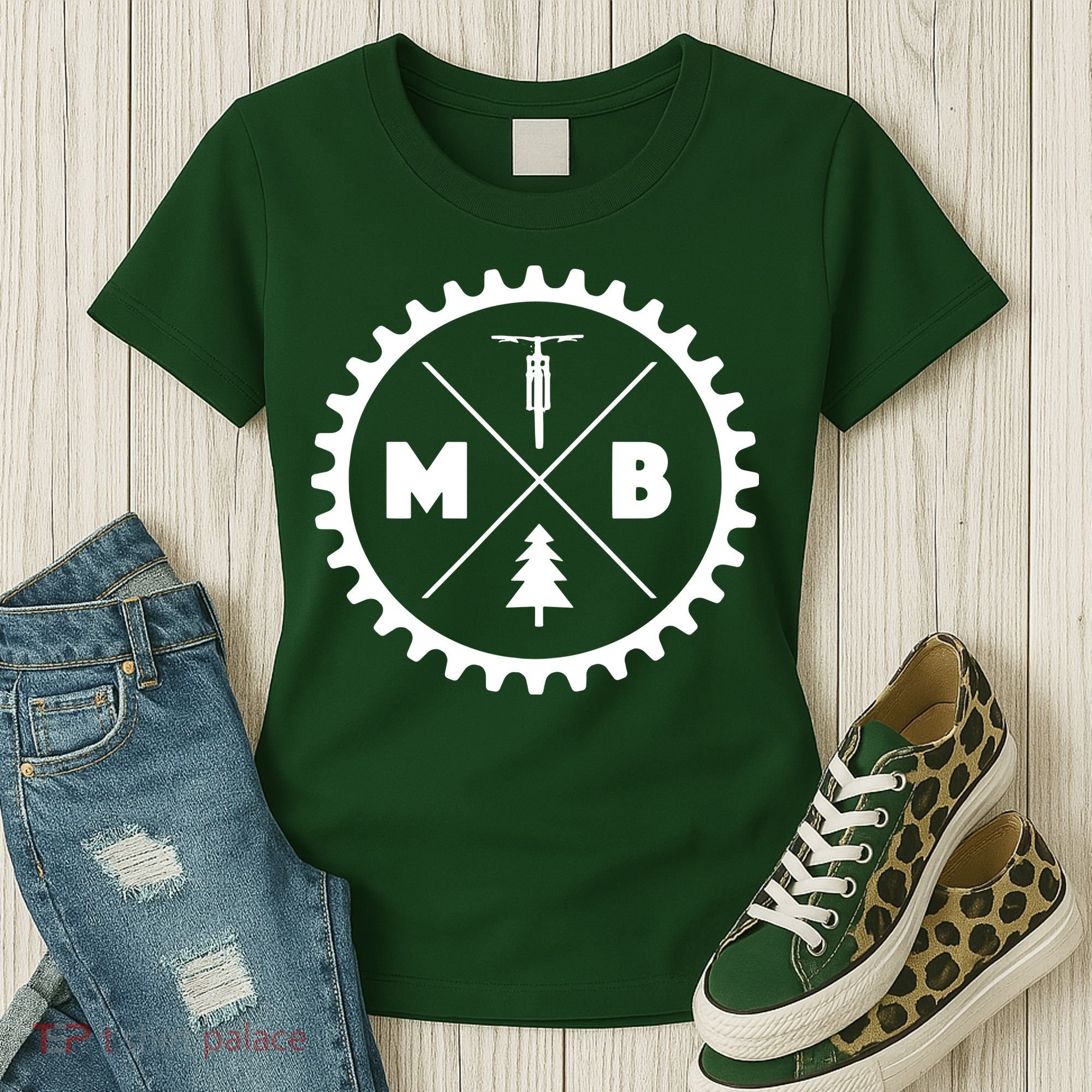 MTB Mountain Bike Women's T-Shirt