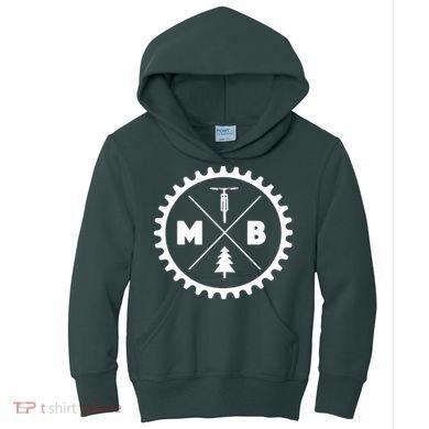 MTB Mountain Bike Kids Hoodie