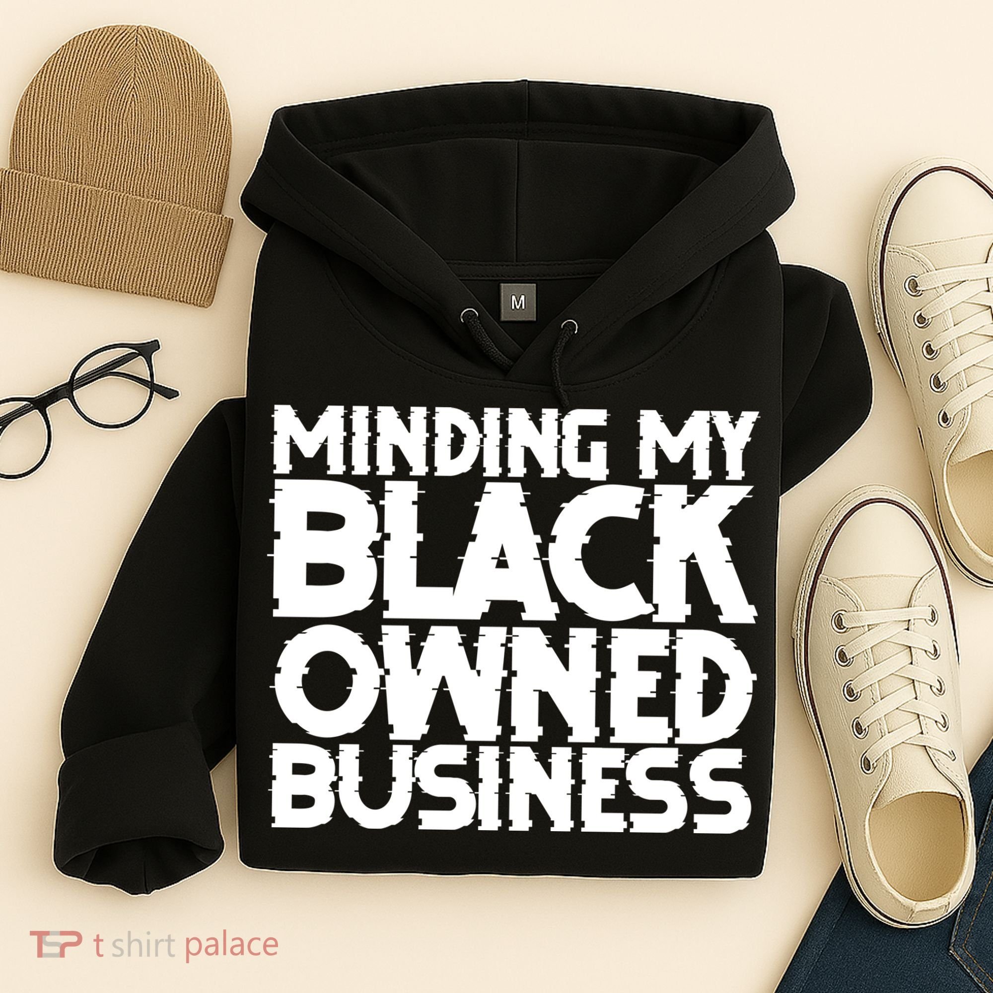 Minding My Black Owned Business Hoodie