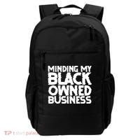 Minding My Black Owned Business Backpack thumb 0