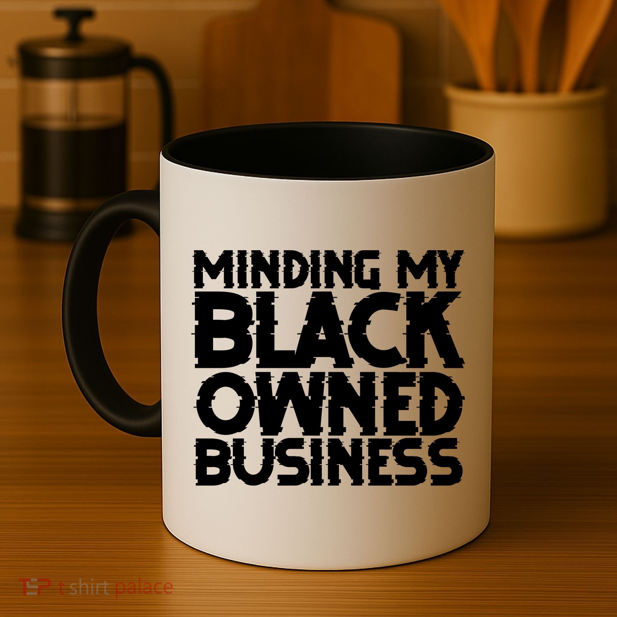 Minding My Black Owned Business Coffee Mug