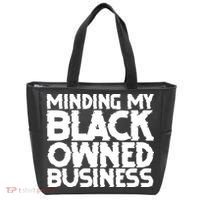 Minding My Black Owned Business Tote Bag thumb 0