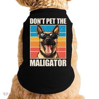 Malinois Maligator Belgian Malinois Doggie Tank