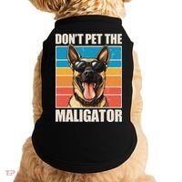 Malinois Maligator Belgian Malinois Doggie Tank thumb 0
