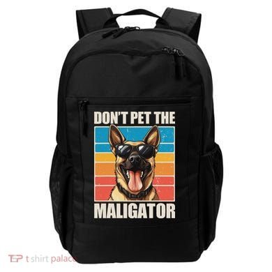Malinois Maligator Belgian Malinois Backpack
