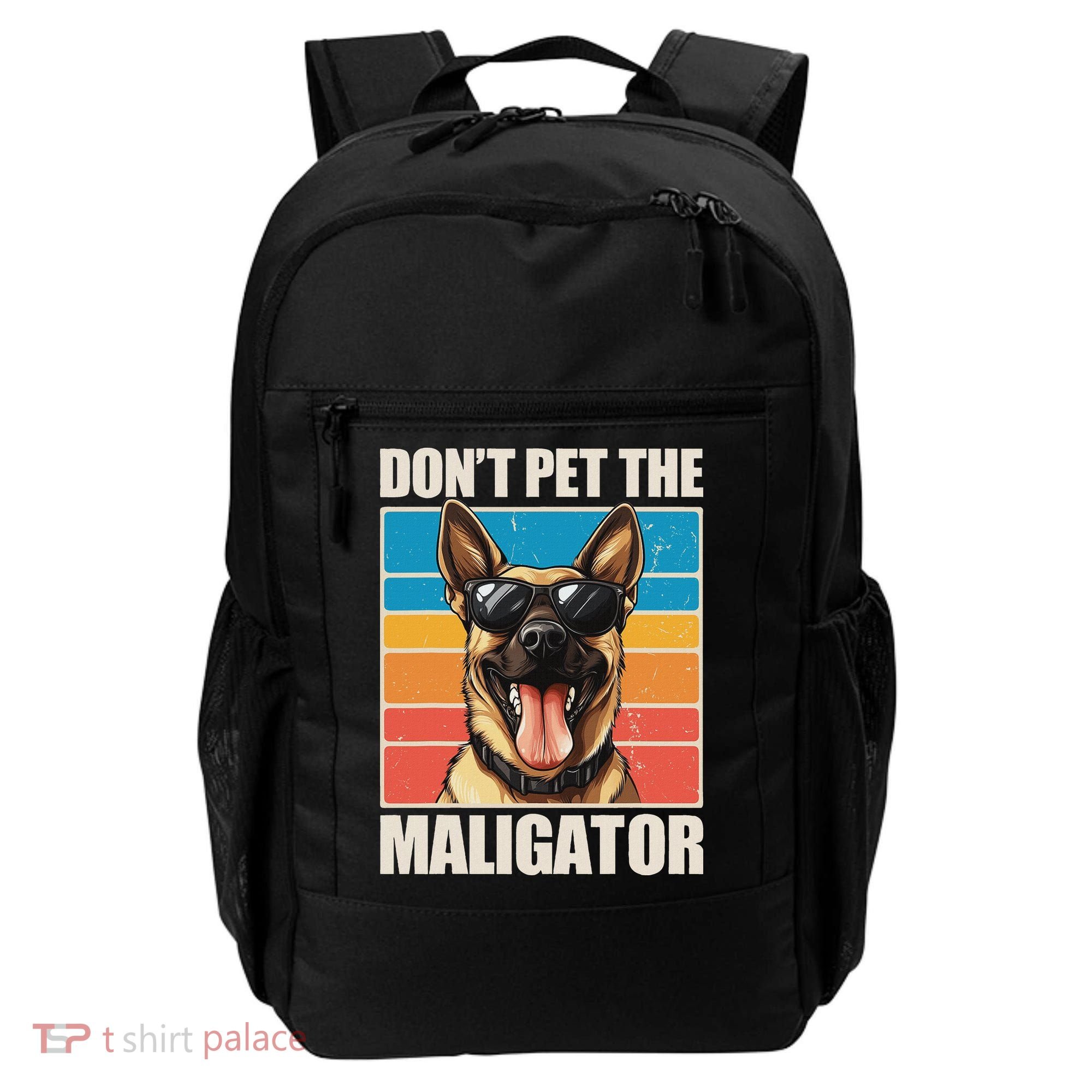 Malinois Maligator Belgian Malinois Backpack