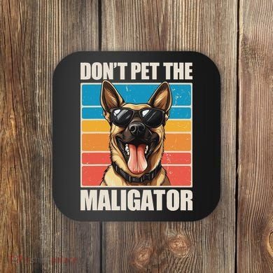 Malinois Maligator Belgian Malinois Coaster