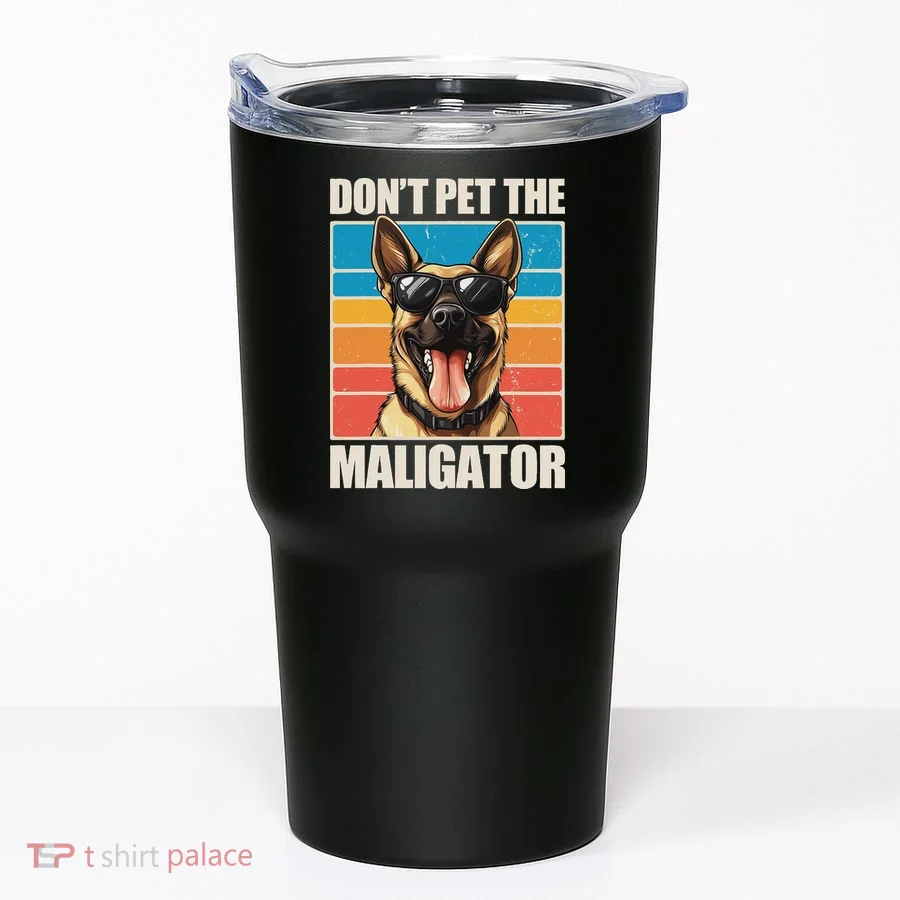 Malinois Maligator Belgian Malinois Tumbler