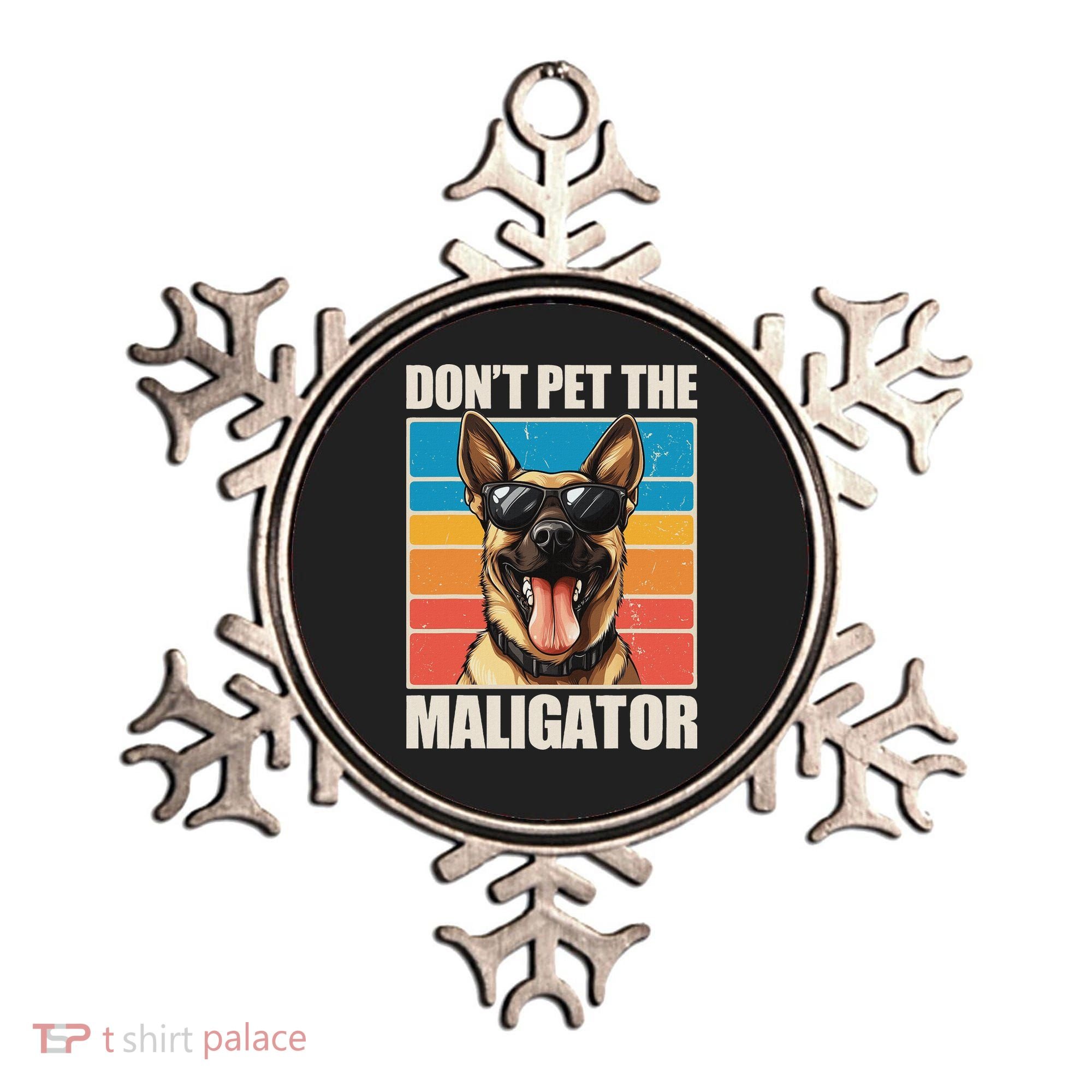 Malinois Maligator Belgian Malinois Ornament