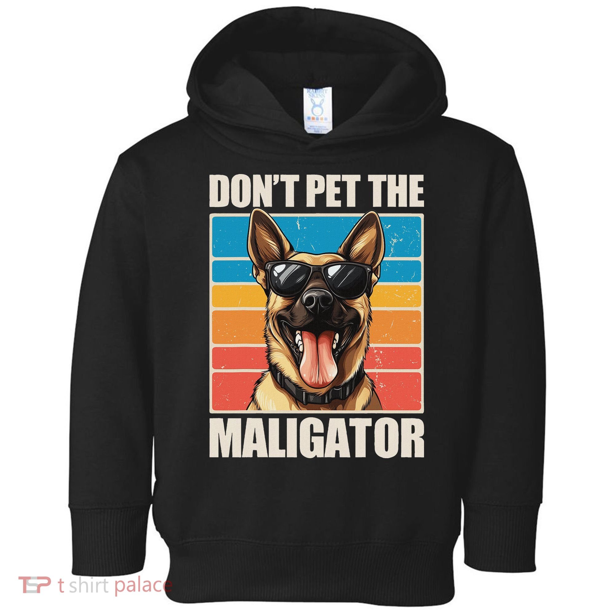 Malinois Maligator Belgian Malinois Toddler Hoodie
