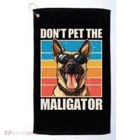 Malinois Maligator Belgian Malinois Golf Towel thumb 0
