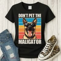 Malinois Maligator Belgian Malinois Women's T-Shirt thumb 3