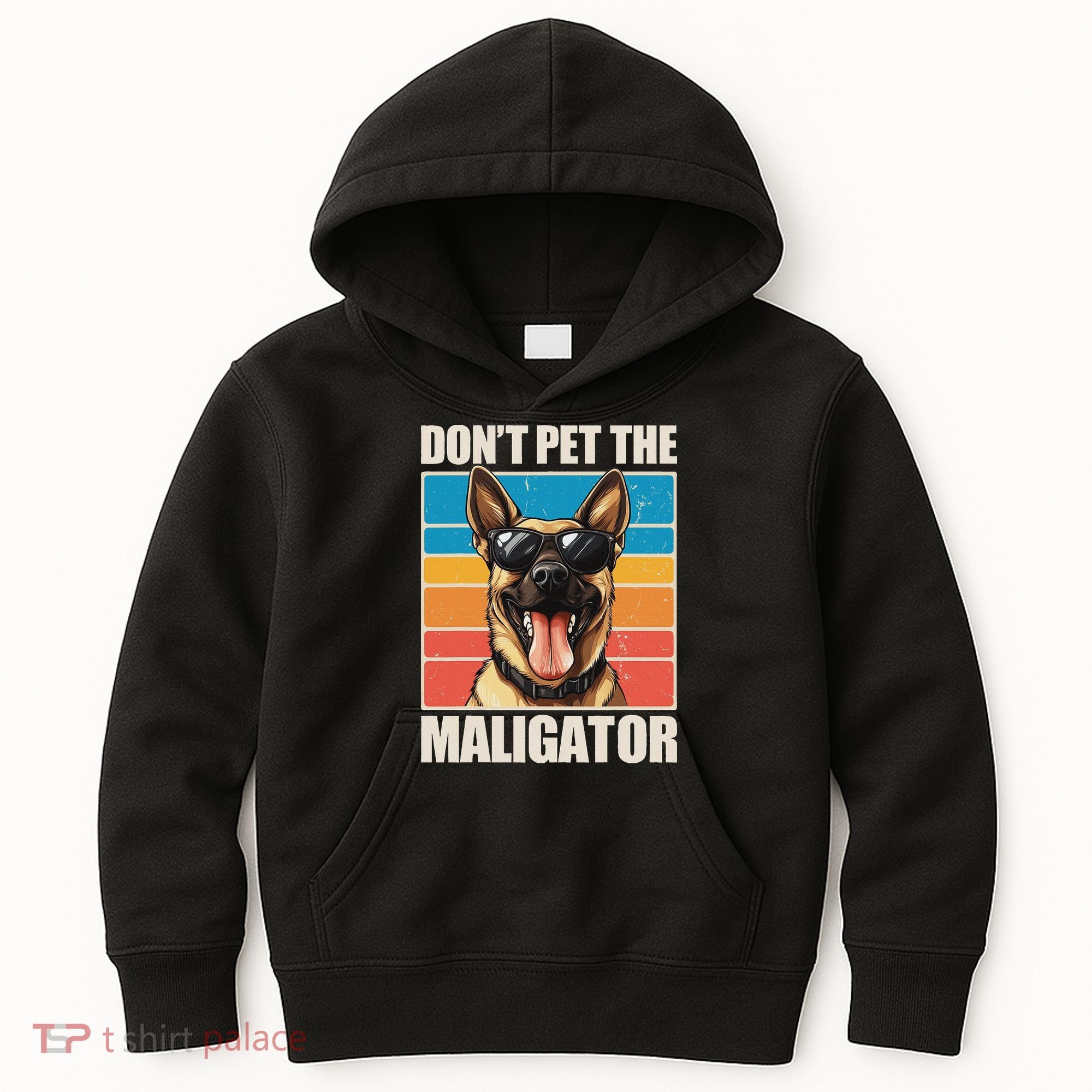 Malinois Maligator Belgian Malinois Kids Hoodie
