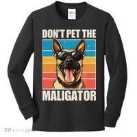 Malinois Maligator Belgian Malinois Kids Long Sleeve Shirt thumb 0
