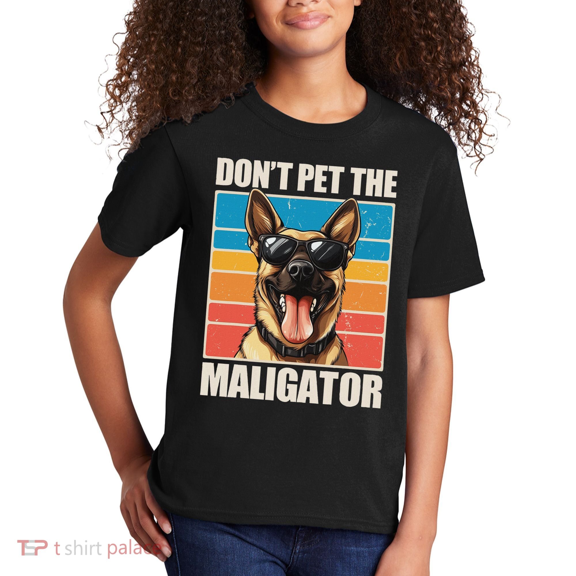 Malinois Maligator Belgian Malinois Kids T-Shirt