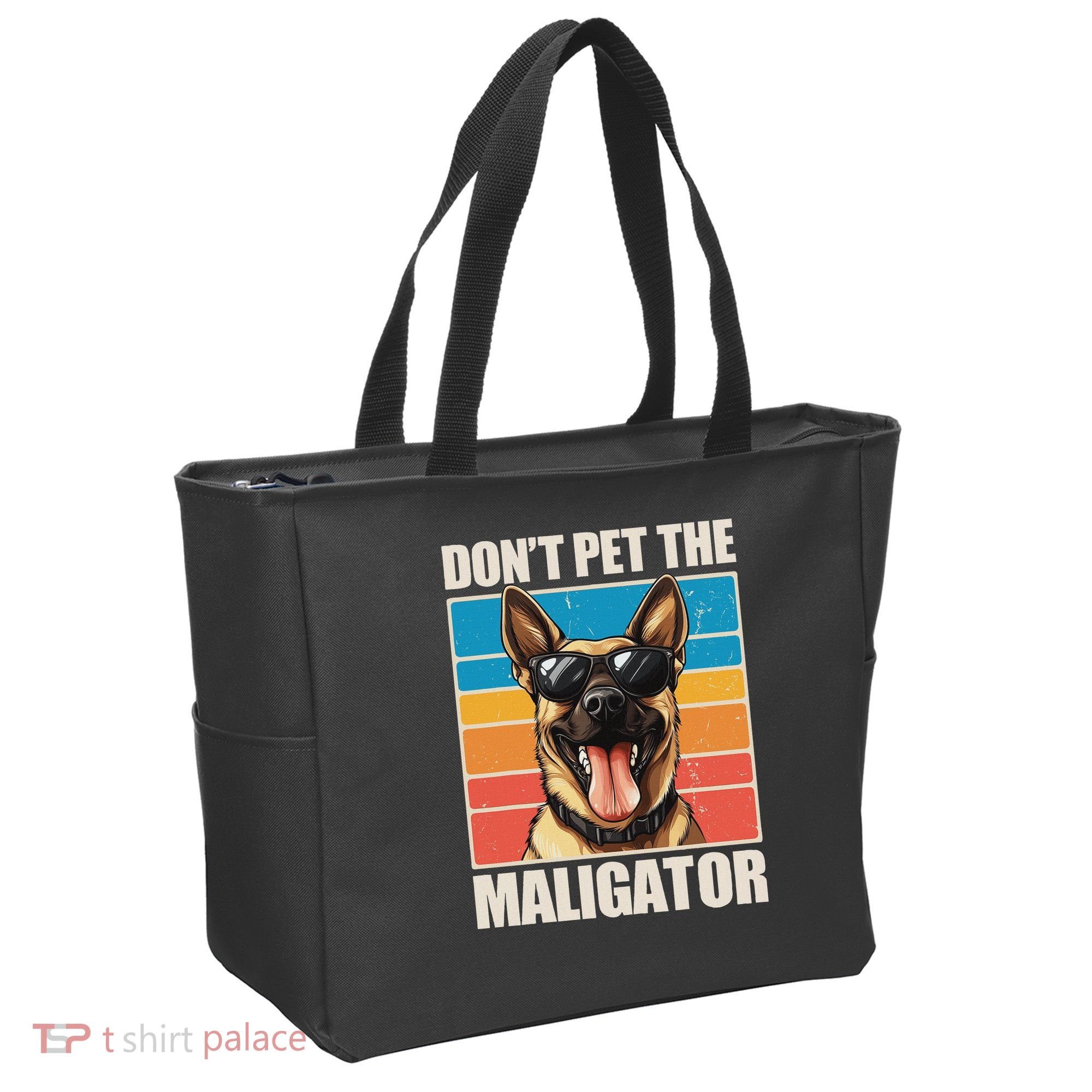 Malinois Maligator Belgian Malinois Tote Bag
