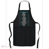 Mens Mens BEARD GROWTH CHART Measurement Beard Apron thumb 0