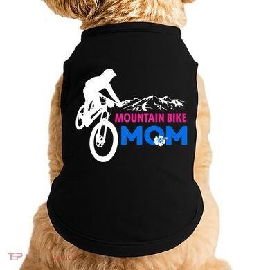 Mom Mountain Bike Gift Doggie Tank