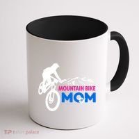 Mom Mountain Bike Gift Coffee Mug thumb 1