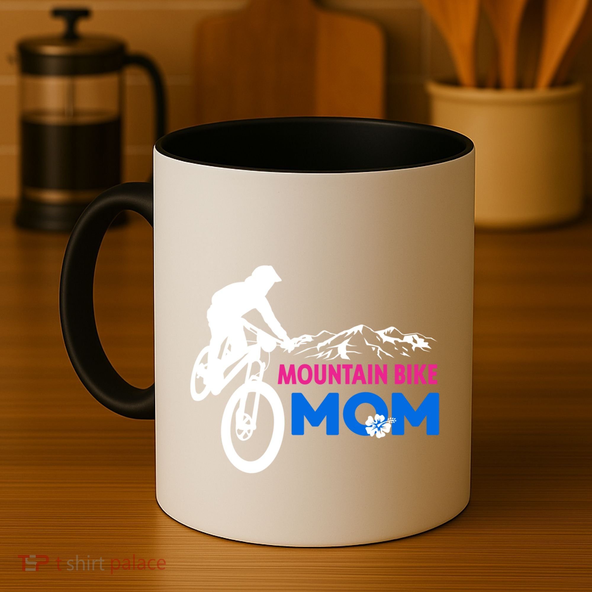 Mom Mountain Bike Gift Coffee Mug